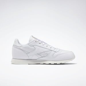 Adidasy Dziecięce Reebok Classic Leather Białe/Złote PL 21VULBW